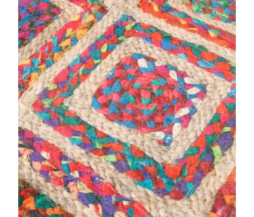 Vaip, Pestav, Mitmevärviline, Ø120 cm Libisemiskindel