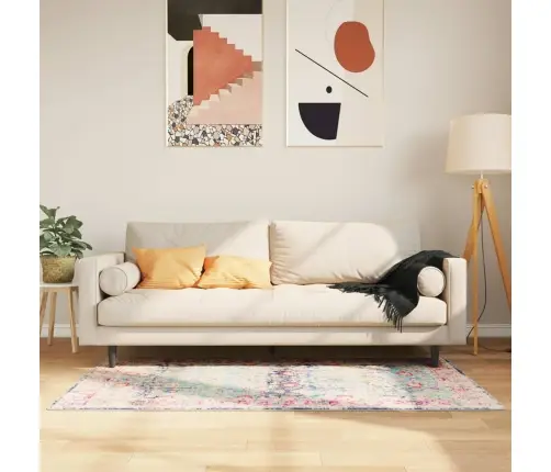 Paklājs, 80X150 Cm, Daudzkrāsains, Mazgājams, Neslīdošs Vidaxl