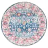 Paklājs, Ø 120 Cm, Daudzkrāsains, Mazgājams, Neslīdošs Vidaxl