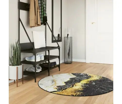 Kilimas, Spalvotas, 120Cm Skersmens, Neslystantis, Plaunamas