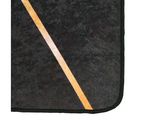 Vaip, Pestav, Must Ja Kuldne, 190 X 300 cm Libisemiskindel