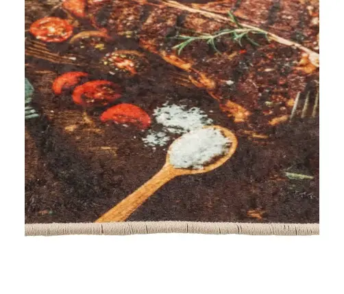 Virtuves Paklājs, 60X180Cm, Daudzkrāsains, Mazgājams, Neslīdošs Vidaxl