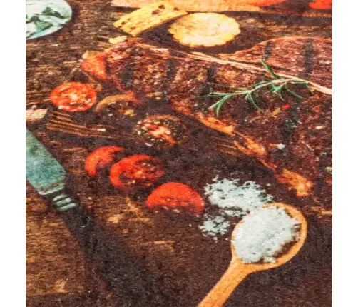 Virtuves Paklājs, 60X180Cm, Daudzkrāsains, Mazgājams, Neslīdošs Vidaxl