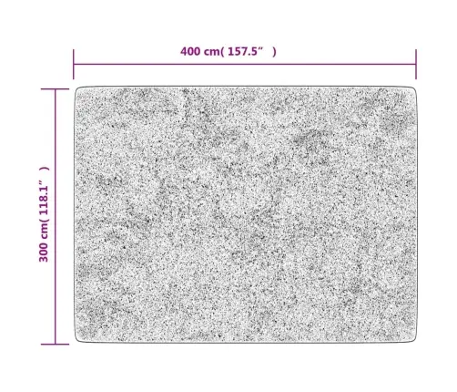 Vaip, Pestav, Must Ja Kuldne, 400 X 300 cm Libisemiskindel