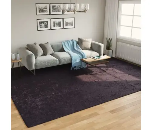 Paklājs, 400X300 Cm, Antracītpelēks, Mazgājams, Neslīdošs Vidaxl