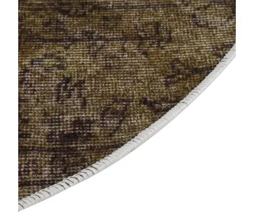 Paklājs, Ø 200 Cm, Daudzkrāsains, Mazgājams, Neslīdošs Vidaxl Paklājs, Ø 200 Cm, Daudzkrāsains, Mazgājams, Neslīdošs Vidaxl