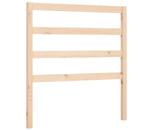 Gulta Bez Matrača, 90X200 Cm, Priedes Masīvkoks Vidaxl