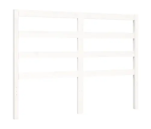 Gulta Bez Matrača, Balta, 120X200 Cm, Priedes Masīvkoks Vidaxl