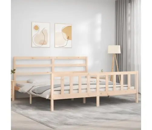 Gulta Bez Matrača, 200X200 Cm, Priedes Masīvkoks Vidaxl