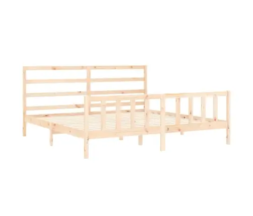 Gulta Bez Matrača, 200X200 Cm, Priedes Masīvkoks Vidaxl