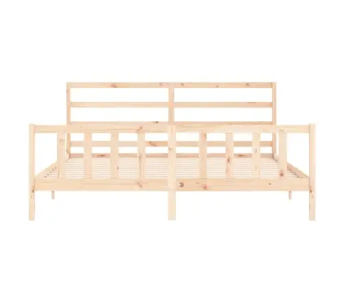 Gulta Bez Matrača, 200X200 Cm, Priedes Masīvkoks Vidaxl