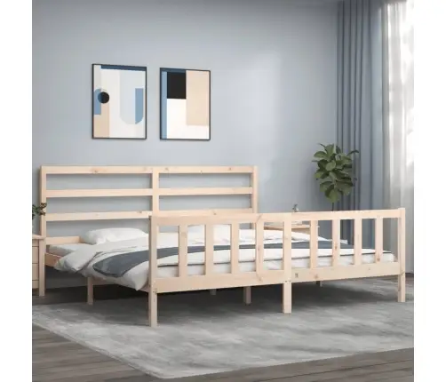 Gulta Bez Matrača, 200X200 Cm, Priedes Masīvkoks Vidaxl