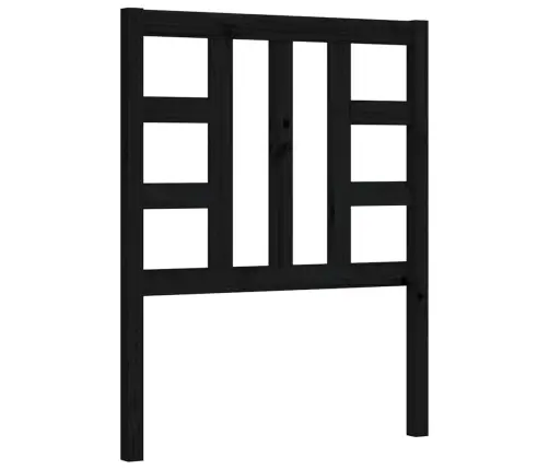 Voodiraam Peatsiga, Must, Täispuit