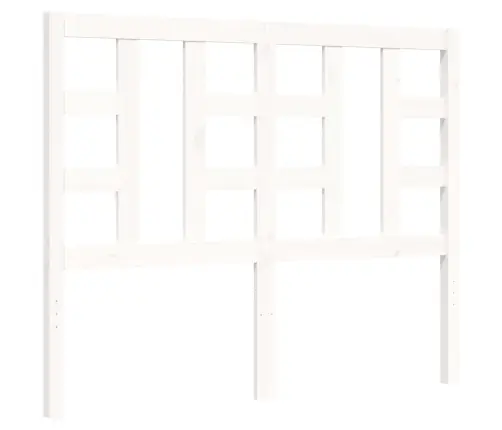 Lovos Rėmas Su Galvūgaliu, Baltas, Mediena, Mažas Dvivietis