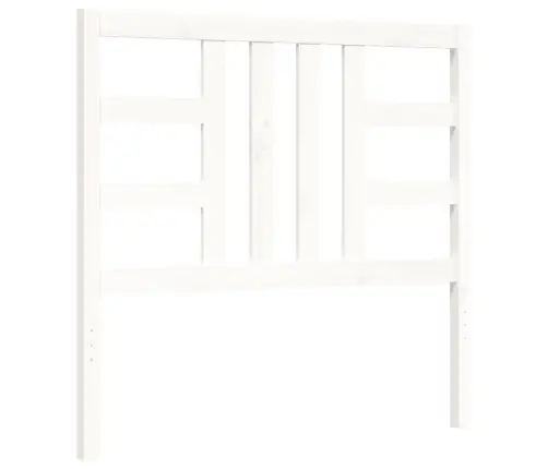 Lovos Rėmas Be Čiužinio, Baltas, 100X200cm Pušies Masyvas