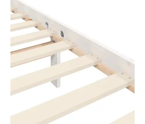 Lovos Rėmas Be Čiužinio, Baltas, 100X200cm Pušies Masyvas