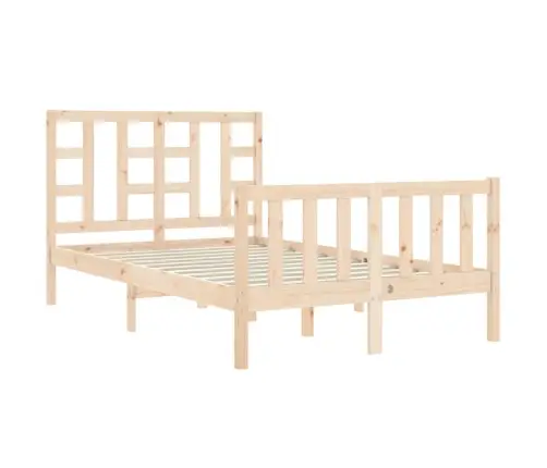 Voodi Ilma Madratsita, 120 X 200 cm Männipuit