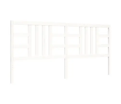 Lovos Rėmas Be Čiužinio, Baltas, 200X200cm Pušies Masyvas