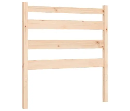 Gulta Bez Matrača, 100X200 Cm, Priedes Masīvkoks Vidaxl