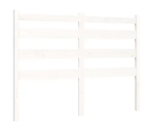 Gulta Bez Matrača, Balta, 120X200 Cm, Priedes Masīvkoks Vidaxl