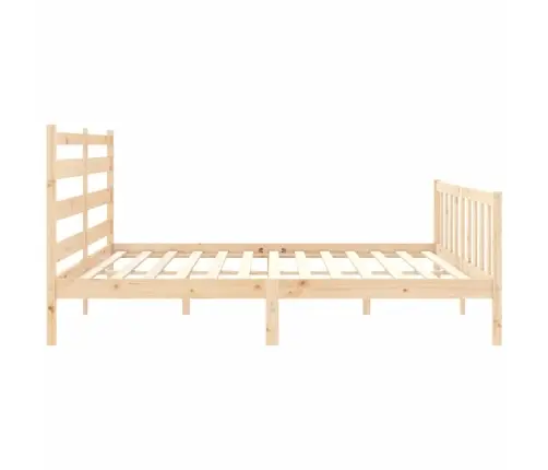 Gulta Bez Matrača, 200X200 Cm, Priedes Masīvkoks Vidaxl