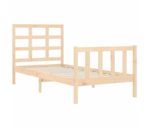 Lovos Rėmas Be Čiužinio, 90X200cm Pušies Medienos Masyvas