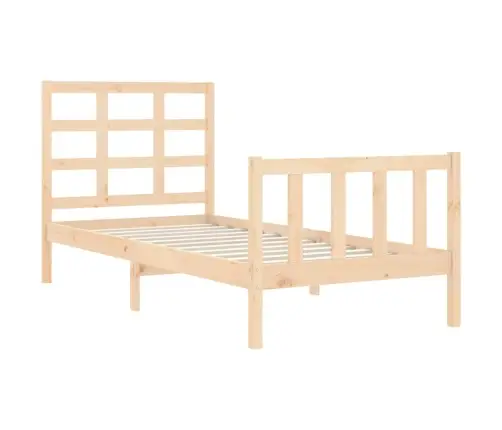 Voodi Ilma Madratsita, 100 X 200 cm Männipuit