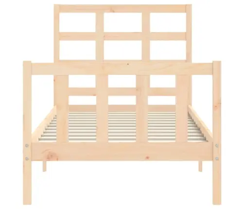 Voodi Ilma Madratsita, 100 X 200 cm Männipuit