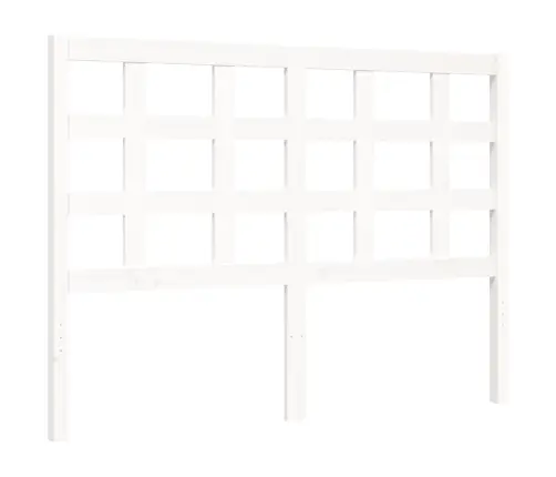 Voodi Ilma Madratsita, Valge, 120 X 200 cm Männipuit