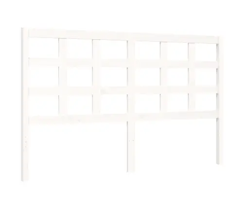 Lovos Rėmas Be Čiužinio, Baltas, 160X200cm Pušies Masyvas