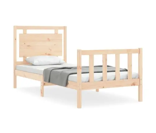 Voodi Ilma Madratsita, 100 X 200 cm Männipuit