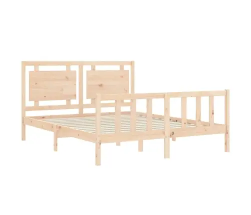 Lovos Rėmas Be Čiužinio, 160X200cm Pušies Medienos Masyvas