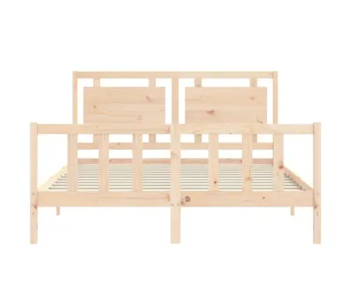 Lovos Rėmas Be Čiužinio, 160X200cm Pušies Medienos Masyvas