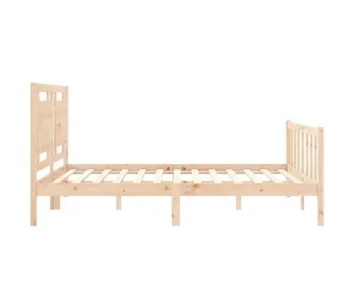 Lovos Rėmas Be Čiužinio, 160X200cm Pušies Medienos Masyvas