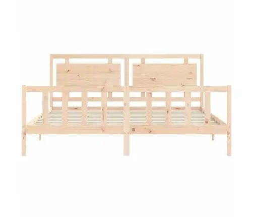 Gulta Bez Matrača, 200X200 Cm, Priedes Masīvkoks Vidaxl