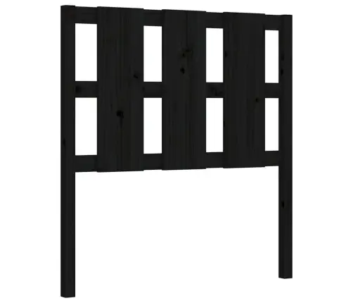 Voodiraam Peatsiga, Must, Täispuit