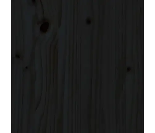 Voodiraam Peatsiga, Must, Täispuit