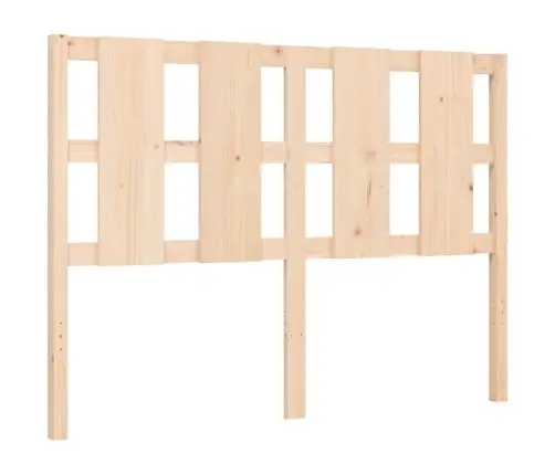 Gulta Bez Matrača, 140X190 Cm, Priedes Masīvkoks Vidaxl