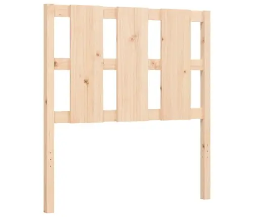 Gulta Bez Matrača, 90X200 Cm, Priedes Masīvkoks Vidaxl