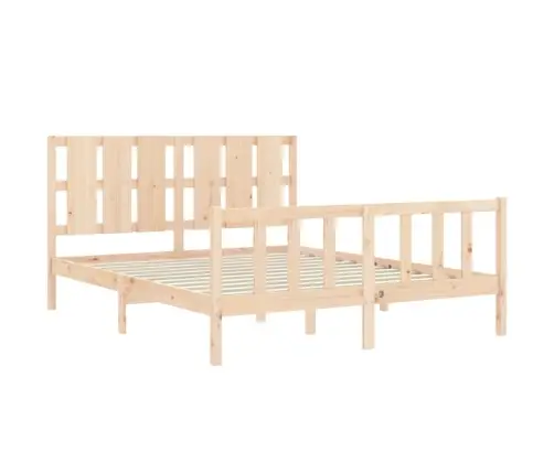 Lovos Rėmas Be Čiužinio, 160X200cm Pušies Medienos Masyvas