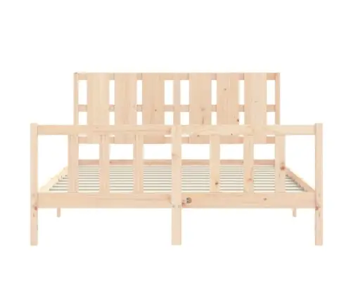 Lovos Rėmas Be Čiužinio, 160X200cm Pušies Medienos Masyvas