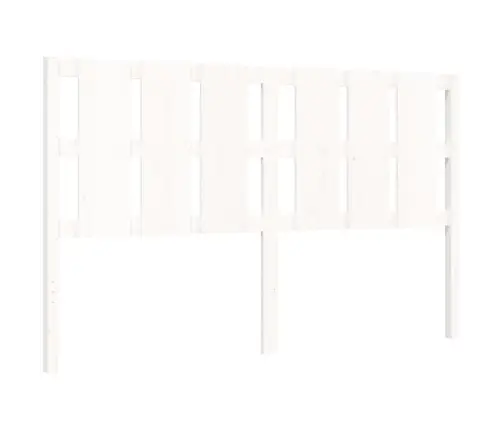 Lovos Rėmas Be Čiužinio, Baltas, 160X200cm Pušies Masyvas