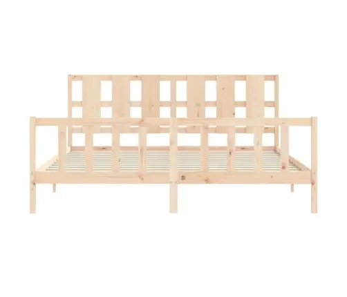 Voodiraam Ilma Madratsita, 200 X 200 cm Männipuit Voodiraam Ilma Madratsita, 200 X 200 cm Männipuit