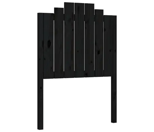 Voodiraam Peatsiga, Must, Täispuit