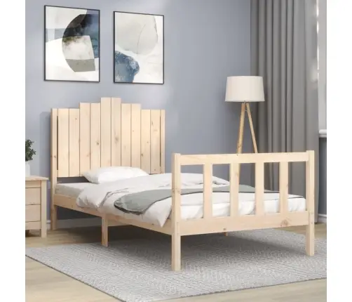 Gulta Bez Matrača, 100X200 Cm, Priedes Masīvkoks Vidaxl