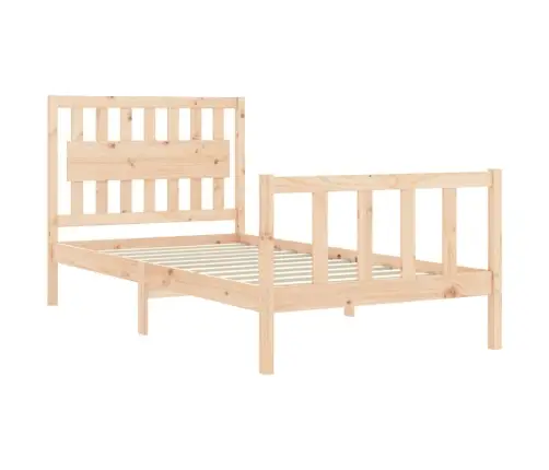 Voodi Ilma Madratsita, 100 X 200 cm Männipuit