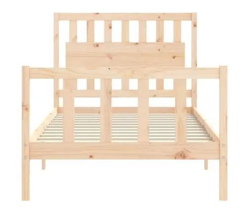 Voodi Ilma Madratsita, 100 X 200 cm Männipuit