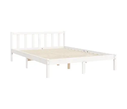 Lovos Rėmas Be Čiužinio, Baltas, 120X200cm Pušies Masyvas