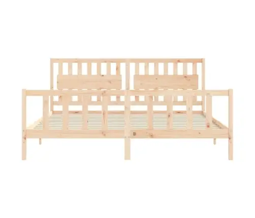 Gulta Bez Matrača, 200X200 Cm, Priedes Masīvkoks Vidaxl