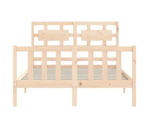 Voodiraam Peatsiga, Täispuit